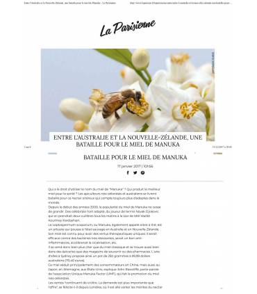 Miel Manuka M?thylglyoxal (MG) 100 - 250g de Nouvelle-Z?lande