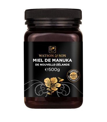 Miel Manuka Méthylglyoxal (MG) 400 - 500g de Nouvelle-Zélande