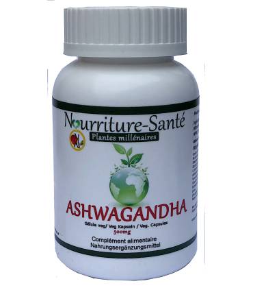 Ashwagandha - Tonique calmante énergisante apaisante millénaire Indien Rajeunissant