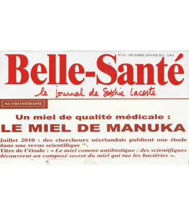 Miel Manuka M?thylglyoxal (MG) 600 - 250g de Nouvelle-Z?lande